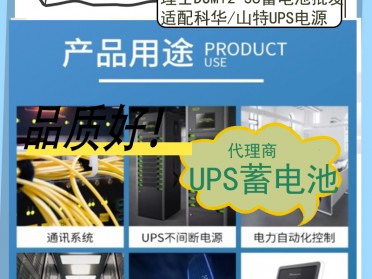 理士DJM12-38蓄电池批发 适配科华/山特UPS电源西安现货供货